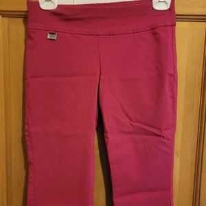 Alfani Fuschia 4P Pull on Capri